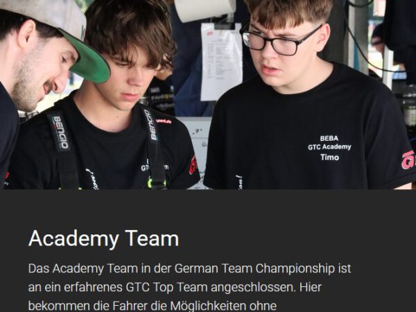 KSR unterstützt das BEBA academyteam – Erfahrung weitergeben an junge Talente